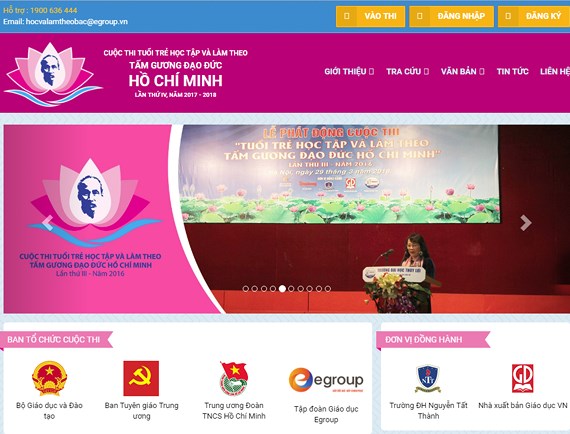 Phát động cuộc thi “Tuổi trẻ học tập và làm theo tư tưởng, đạo đức, phong cách Hồ Chí Minh” 2018