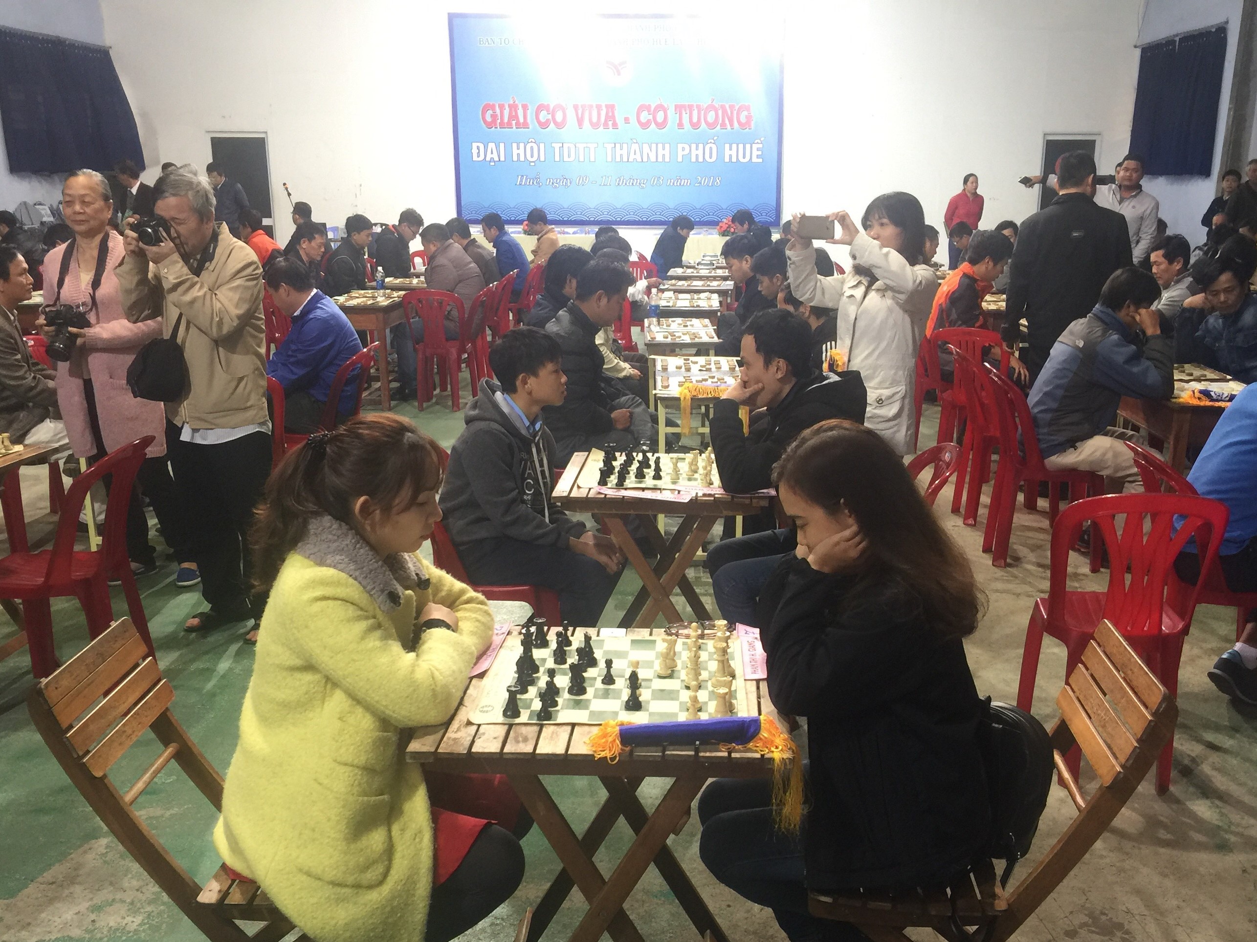 Hơn 100 kỳ thủ xuất sắc tranh tài tại giải cờ vua, cờ tướng TP Huế