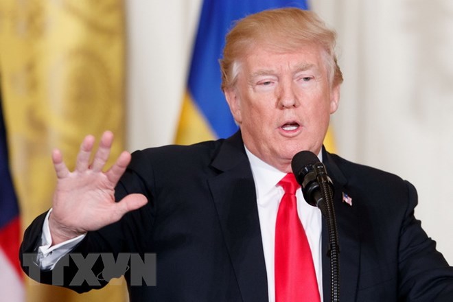 Tổng thống Mỹ Donald Trump tiết lộ khẩu hiệu tái tranh cử nhiệm kỳ 2