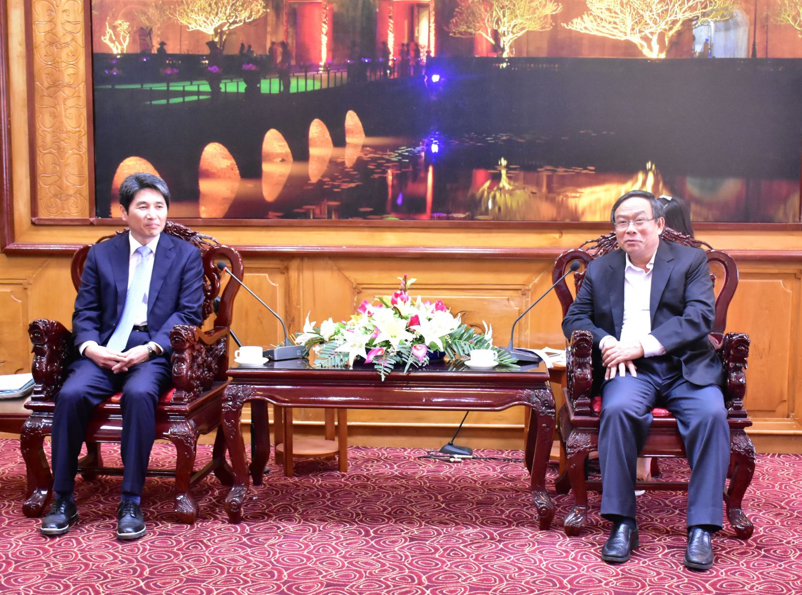 GS Group from South Korea wants to build a solar power project in Chan May - Lang Co