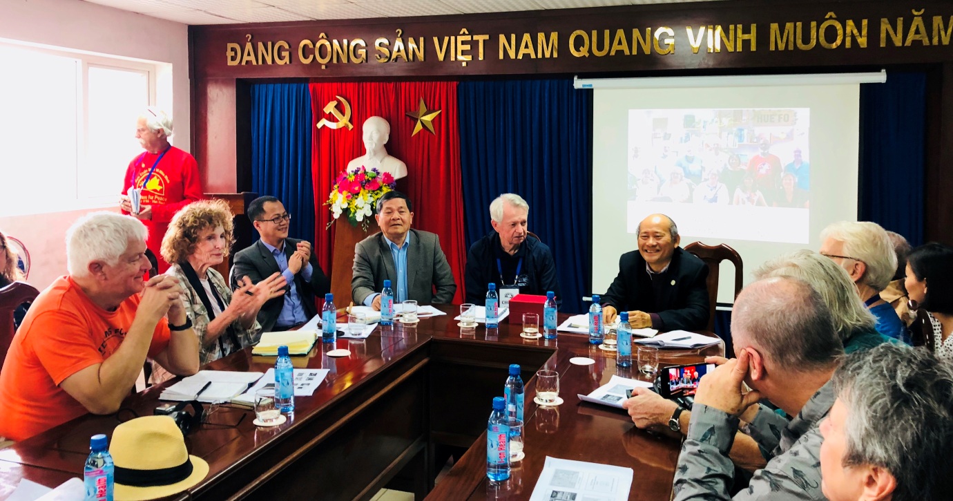 U S veterans visit T T Hue to explore war legacy and promote joint efforts