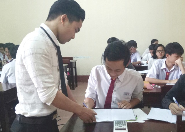 Lần đầu đứng trên bục giảng