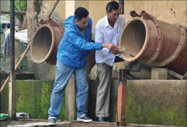 Trước mắt, huy động bơm dầu để tiêu úng