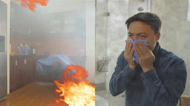 Kỹ năng thoát hiểm khi cháy tòa nhà chung cư cao tầng
