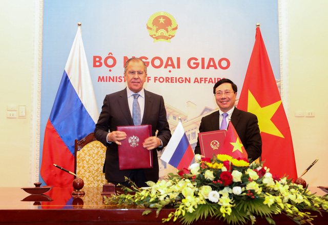 Ngoại trưởng Lavrov Quan hệ chính trị Việt - Nga có độ tin cậy cao