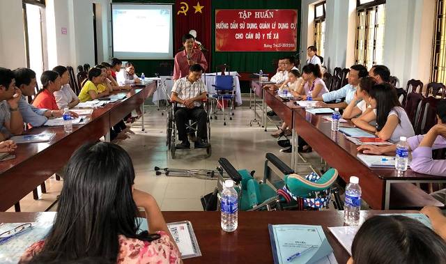 Nâng cao kỹ năng trợ giúp người khuyết tật