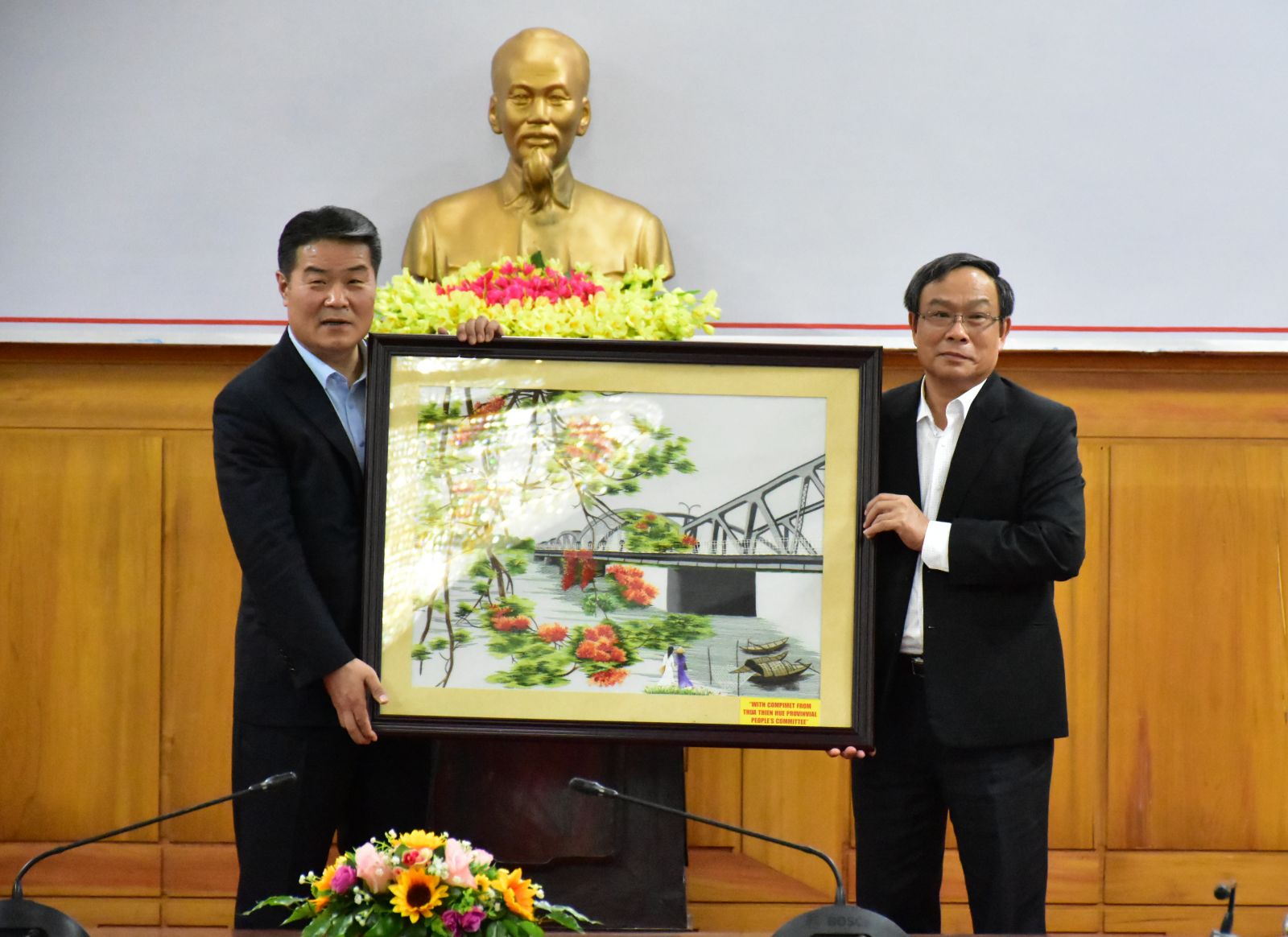 Comprehensive cooperation with South Korean localities