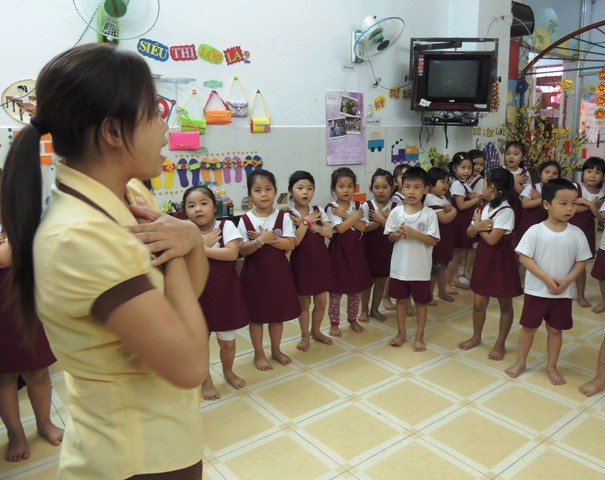 Tăng số trẻ nhóm lớp tư thục Phụ huynh lo, Bộ GD ĐT nói hợp lý