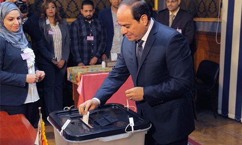 Bầu cử ở Ai Cập Tổng thống El Sisi khả năng giành thắng lợi