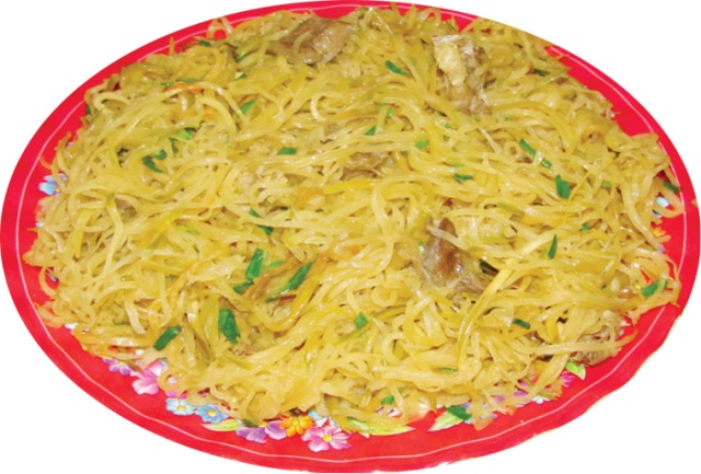 Nhớ đu đủ khô xào thịt vịt