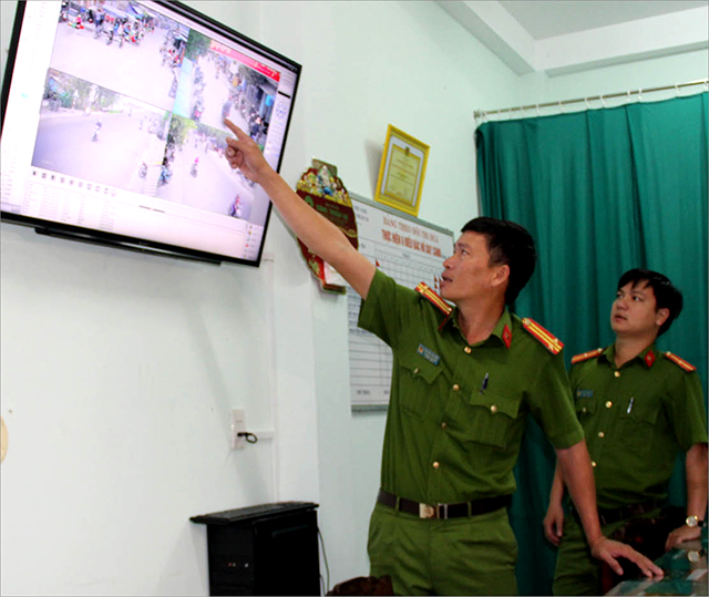 “Mắt thần” giám sát an ninh trật tự