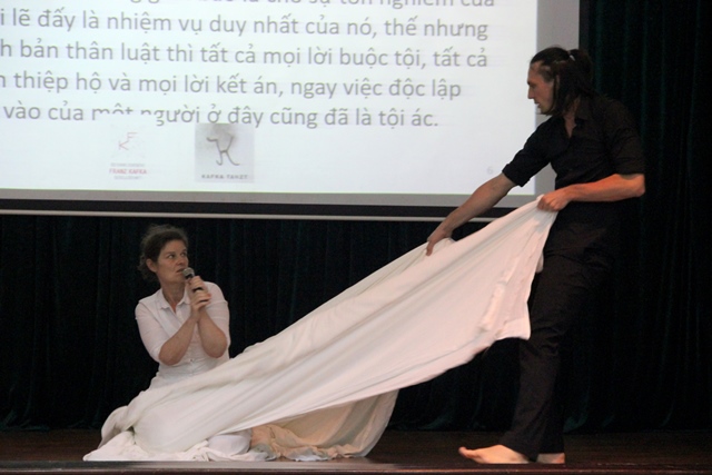 Trình diễn nhiều tác phẩm của Franz Kafka