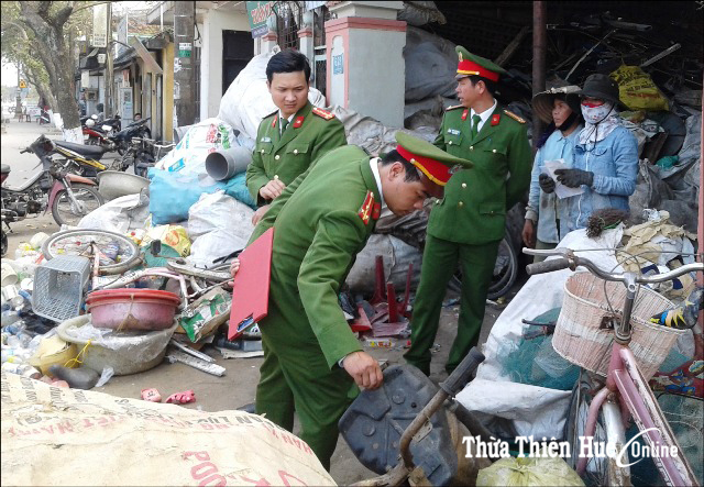 Nhiều kho phế liệu không đủ các điều kiện hoạt động