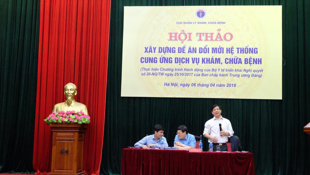 Bộ Y tế đề xuất đổi mới chia tuyến khám chữa bệnh