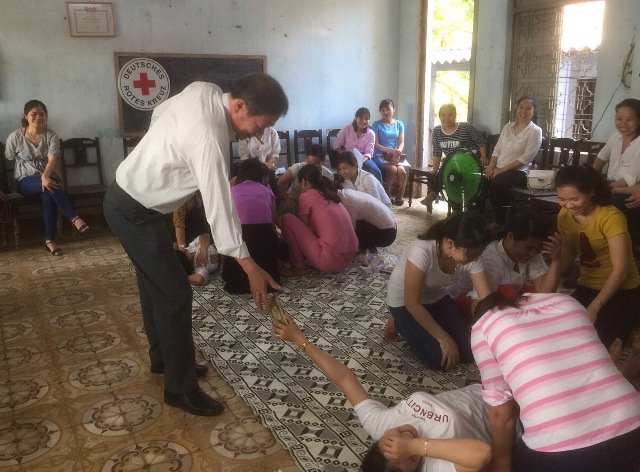 Nâng cao kỹ năng sơ cấp cứu cho giáo viên ở Hương Trà