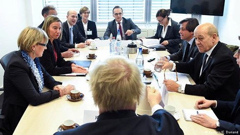Các Ngoại trưởng EU lên án gay gắt Nga và Syria