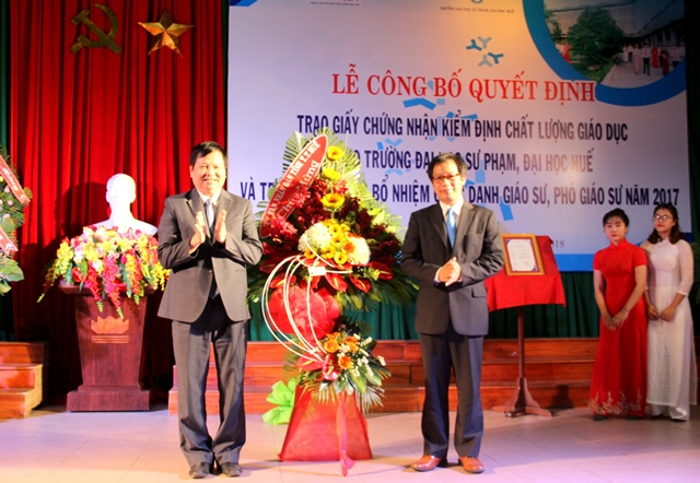 Hue University of Education meets education quality standards