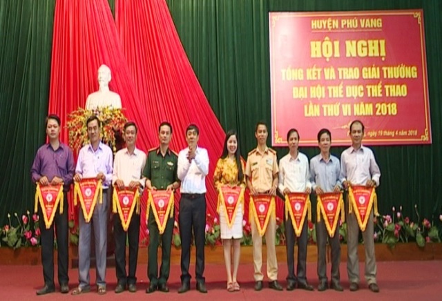 Phú Vang tổng kết Đại hội thể dục thể thao huyện