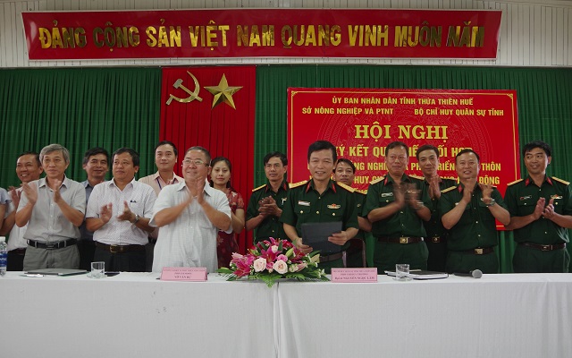 Phối hợp hoạt động phòng, chống thiên tai và tìm kiếm cứu nạn