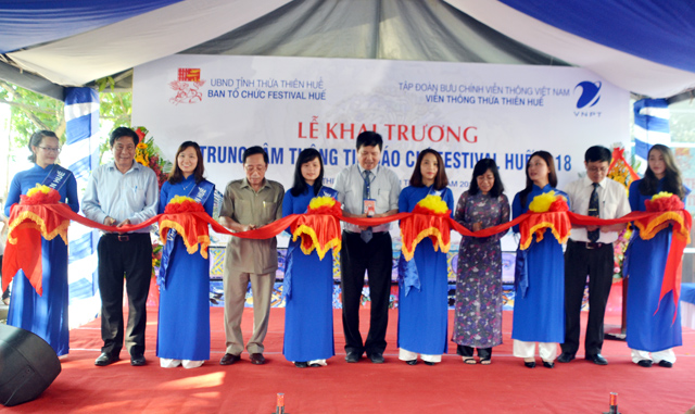 Opening the Hue Festival 2018 Press Information Center