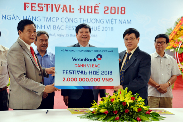 Festival Huế 2018 có thêm 2 nhà tài trợ