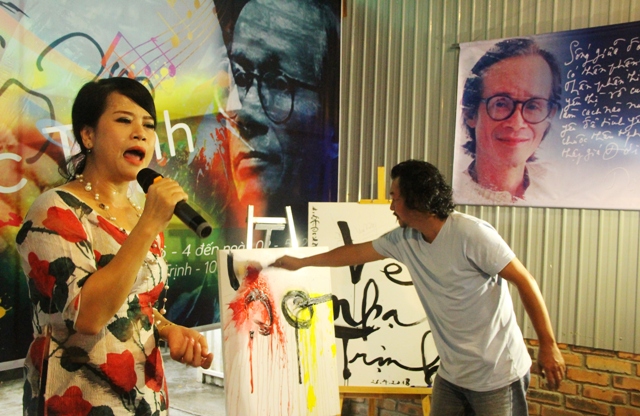 “Vẽ nhạc Trịnh”