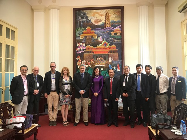 Đại học Huế tiếp đoàn Chính quyền Cộng đồng đô thị Grand Poitiers, Pháp