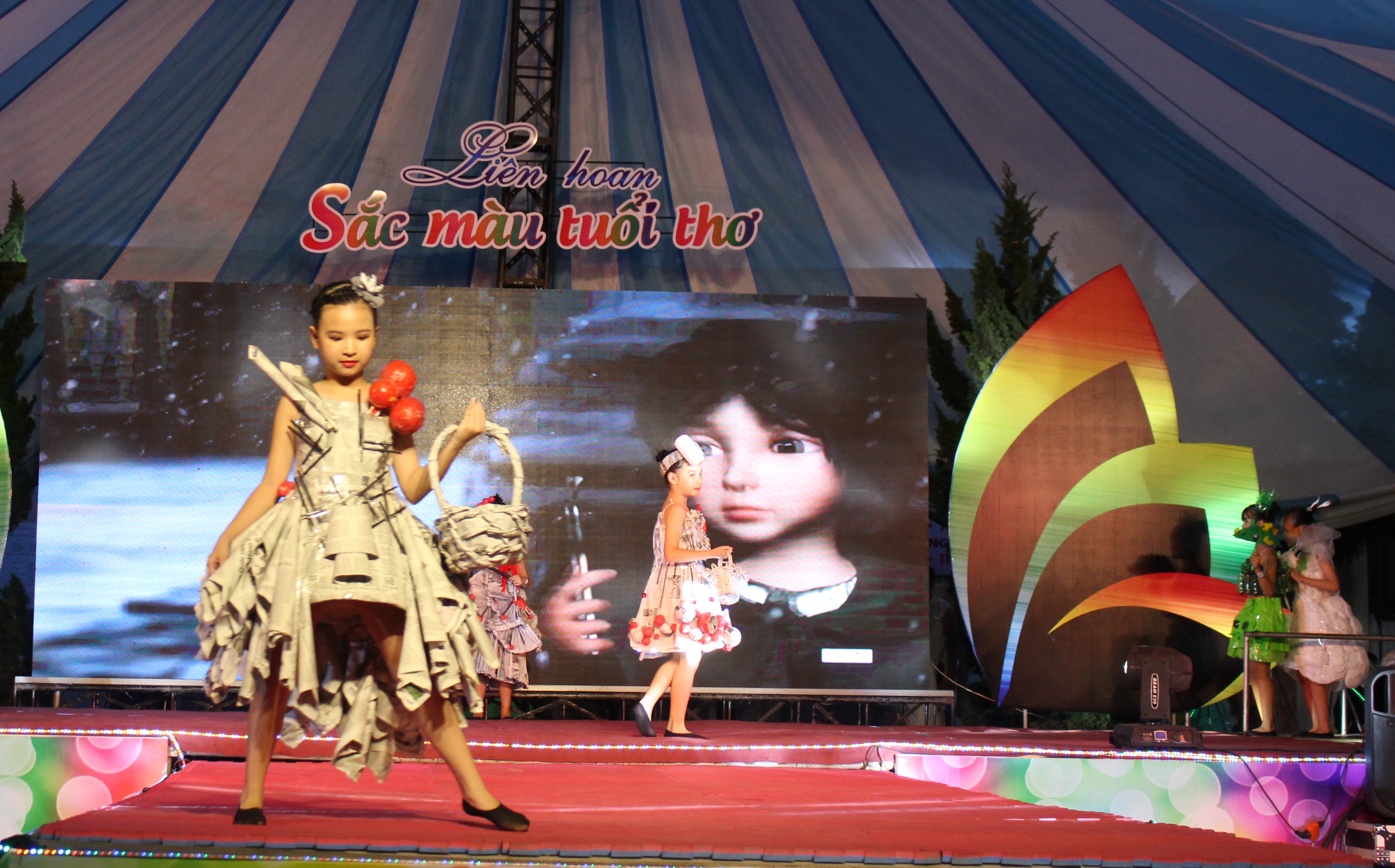 650 học sinh tham sự Liên hoan “Sắc màu tuổi thơ”