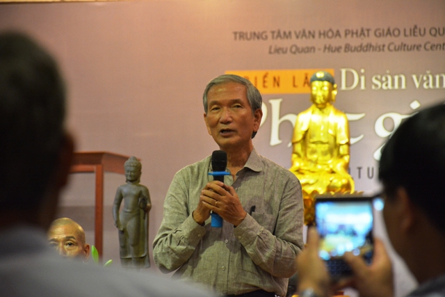 Nói chuyện về chủ đề Di sản văn hóa Phật giáo