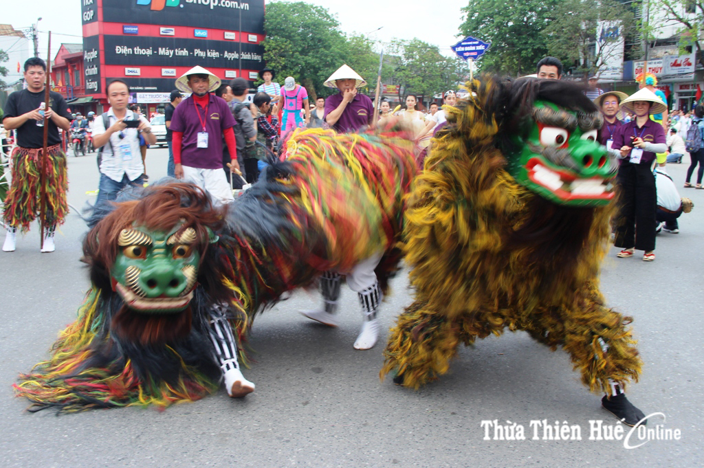 Street parades attract large audiences