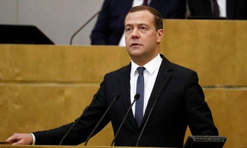 Hạ viện Nga thông qua đề cử ông Medvedev làm Thủ tướng