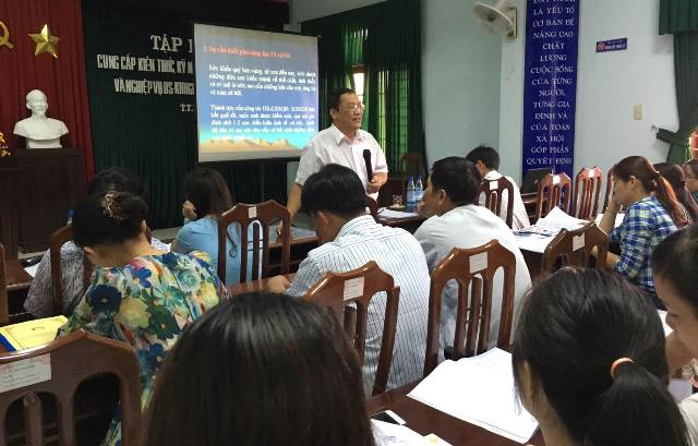 Tập huấn nâng cao kỹ năng truyền thông dân số