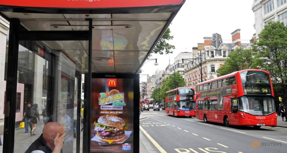 London cấm quảng cáo thực phẩm rác để chống béo phì