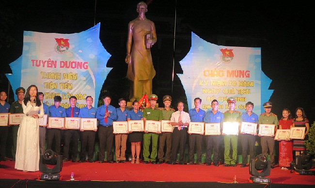 Tuyên dương Thanh niên tiên tiến làm theo lời Bác lần thứ IV, năm 2018