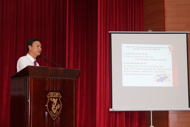 Hue University launches Innovative startup ideas contest