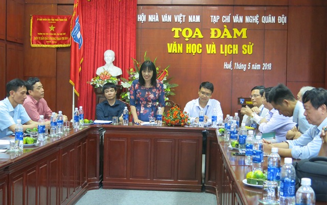 Lịch sử là cảm hứng, chất liệu tạo nên tác phẩm văn chương