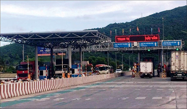 Đề xuất phương án sát nhập các trạm thu phí khu vực hầm Hải Vân