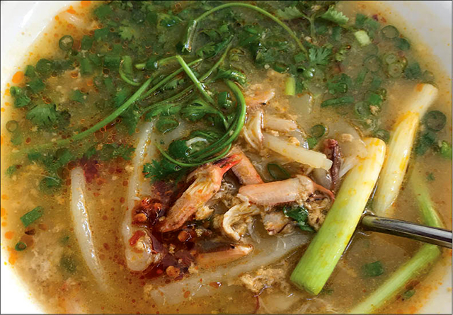 “Sang chảnh” bánh canh cua rời