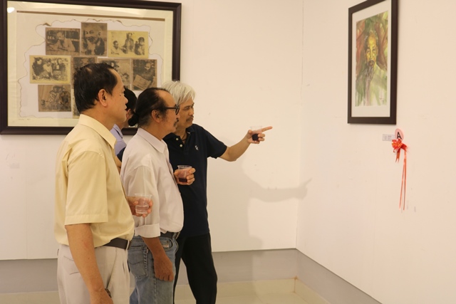 Triển lãm 28 tác phẩm mỹ thuật chủ đề “Chân dung Chủ tịch Hồ Chí Minh”