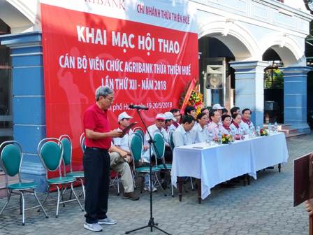 300 vận động viên tham gia hội thao Agribank Thừa Thiên Huế