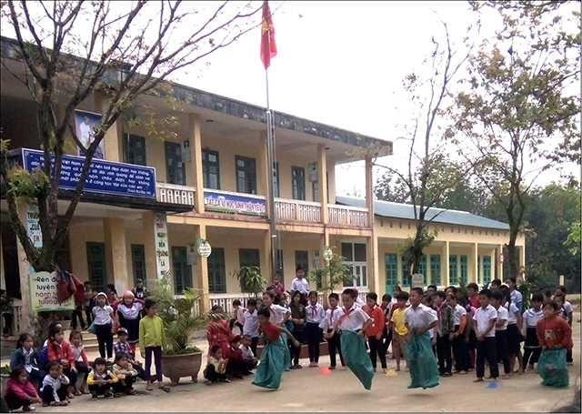 Trường tiểu học Tân Mỹ Xã hội hóa cơ sở vật chất