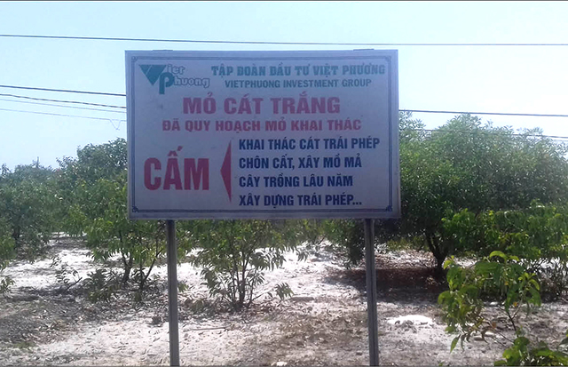 Khai thác cát tại Phong Hiền Thận trọng trước tác động về môi trường