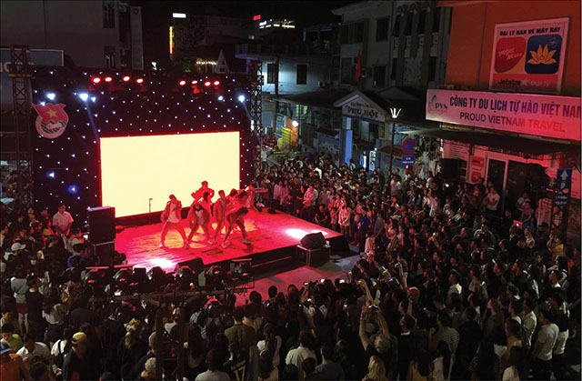 Pedestrian quarter attracts more and more visitors