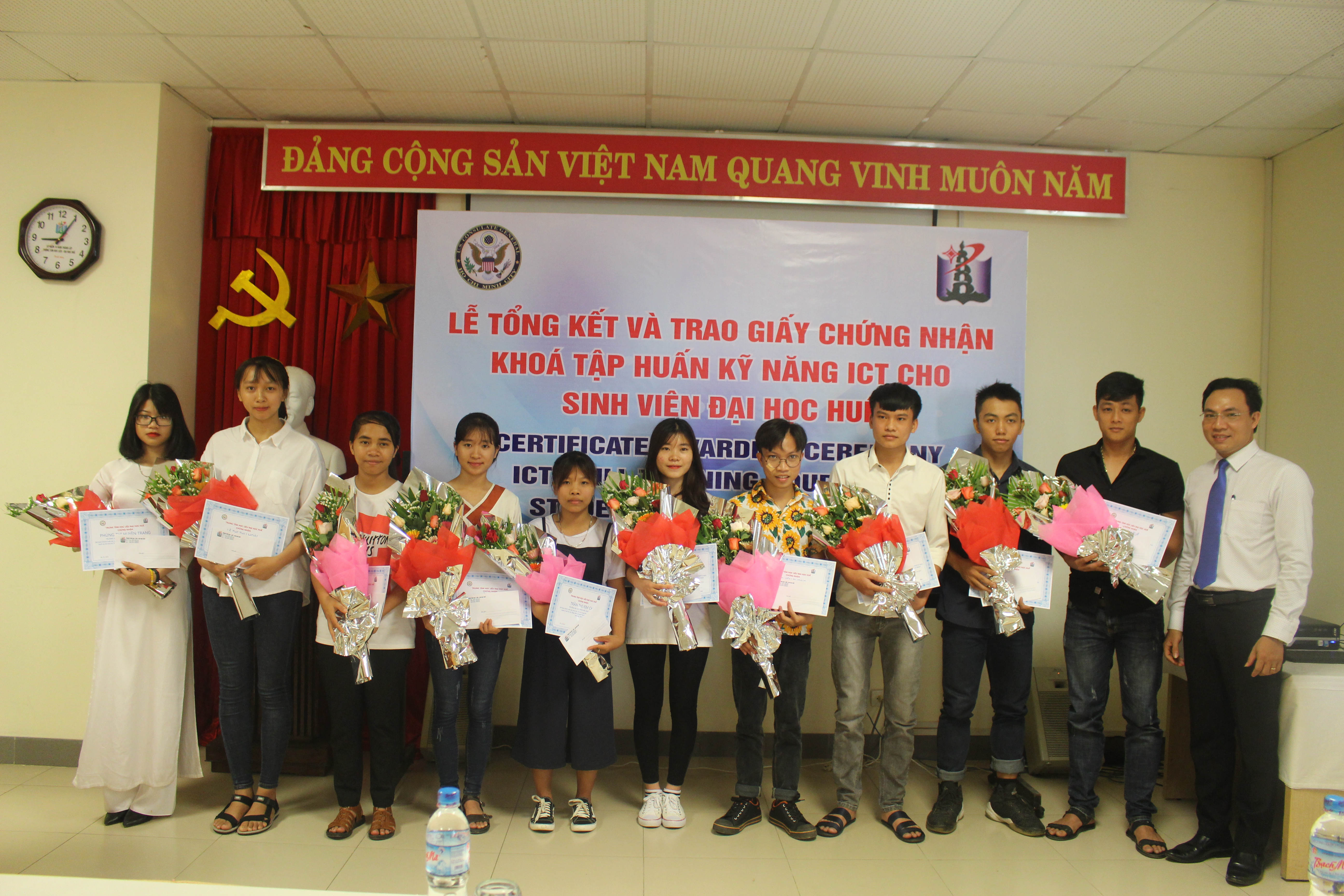 40 sinh viên được nhận chứng chỉ tập huấn ITC