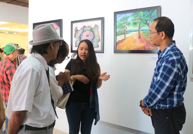 36 tác giả tham gia triển lãm nghệ thuật đương đại