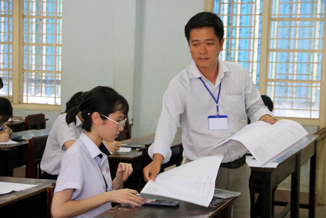 Đề thi bám sát chương trình, không có thí sinh vi phạm quy chế