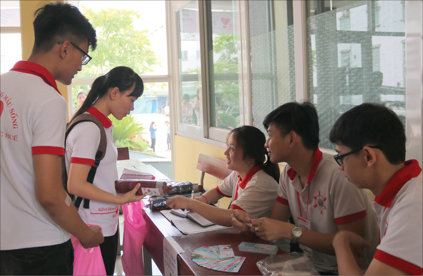 Sẵn sàng hiến máu