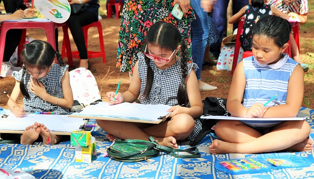 150 thiếu nhi vẽ về môi trường