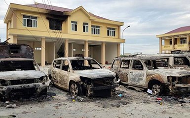 “Biểu tình quá khích, đập phá tài sản là phản bội Tổ quốc”