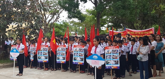 Hưởng ứng chiến dịch  Ngày ASEAN phòng, chống sốt xuất huyết